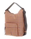 MANDARINA DUCK MD20 Vichy Hobo / Backpack Vichy Orange MANDARINA DUCK MD20 Vichy Hobo / Backpack Vichy Orange