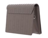 MAISON MOLLERUS Wil Crossover Bag Taupe / Silver MAISON MOLLERUS Wil Crossover Bag Taupe / Silver