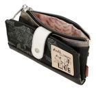 Anekke Peace & Love Nature Sixties RFID Wallet L Black & White Anekke Peace & Love Nature Sixties RFID Wallet L Black & White