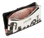 Anekke Peace & Love Nature Sixties RFID Wallet L Black & White Anekke Peace & Love Nature Sixties RFID Wallet L Black & White