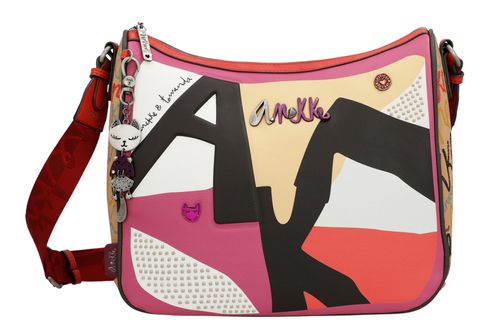 Anekke Hollywood Fashion Crossbody Bag L Multicolor