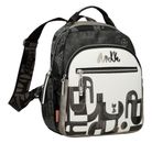 Anekke Peace & Love Nature Sixties Backpack M Black & White Anekke Peace & Love Nature Sixties Backpack M Black & White