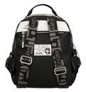 Anekke Peace & Love Nature Sixties Backpack M Black & White Anekke Peace & Love Nature Sixties Backpack M Black & White