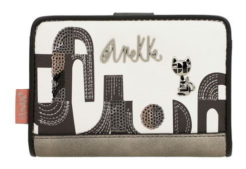 Anekke Peace & Love Nature Sixties RFID Wallet M Black & White