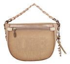 Anekke Hollywood Studio Oval Crossbody Bag Nude