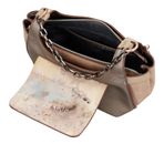 Anekke Hollywood Crossbody Bag With Metal Handle Multicolor