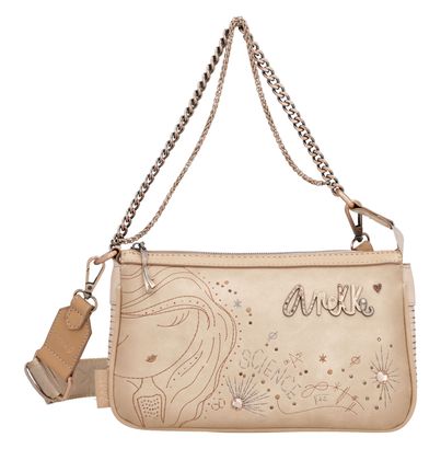 Anekke Hollywood Studio Crossbody Bag Nude