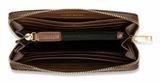 REPLAY Zip Around Wallet Brown Cocoa + Black REPLAY Zip Around Wallet Brown Cocoa + Black