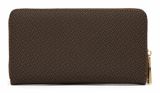 REPLAY Zip Around Wallet Brown Cocoa + Black REPLAY Zip Around Wallet Brown Cocoa + Black