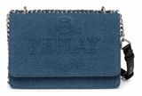 REPLAY Crossbody Bag Blue Denim REPLAY Crossbody Bag Blue Denim