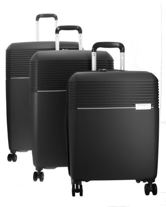 Hedgren Stripe Nest Set Black