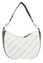 KARL LAGERFELD K / Moon Shoulder Bag S Creme White KARL LAGERFELD K / Moon Shoulder Bag S Creme White