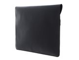 BUCKLE & SEAM Terra Leather Laptop Sleeve Crazy Horse M Black