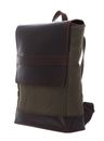 BUCKLE & SEAM Morris Blu Canvas Backpack Royal Green