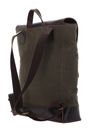 BUCKLE & SEAM Morris Blu Canvas Backpack Royal Green