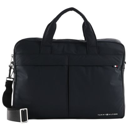 TOMMY HILFIGER TH Signature Computer Bag Black