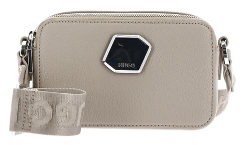 HUGO Danika Boxy Crossbody Bag Medium Grey