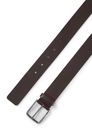 HUGO Gerik Sz35 Leather Belt W95 Dark Brown HUGO Gerik Sz35 Leather Belt W95 Dark Brown