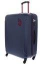 U.S. POLO ASSN. NewLeader Hard Case Trolley Set CS+M+L Blue