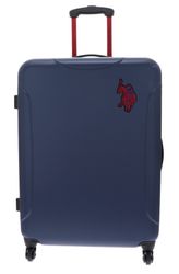 U.S. POLO ASSN. NewLeader Hard Case Trolley Set CS+M+L Blue | Buy