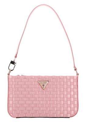 GUESS Twiller Mini Top Zip Shoulder Bag Pale Pink