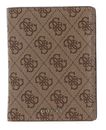 GUESS Passport Case Latte Logo