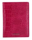 GUESS Passport Case Fuchsia