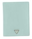 GUESS Passport Holder Green Multi