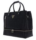 GUESS Wilder Zip Bottom Shopper Tote Bag Black GUESS Wilder Zip Bottom Shopper Tote Bag Black