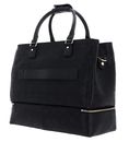GUESS Wilder Zip Bottom Shopper Tote Bag Black GUESS Wilder Zip Bottom Shopper Tote Bag Black