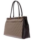 GUESS Sestri Travel Carryall Weekender L Latte Logo / Brown GUESS Sestri Travel Carryall Weekender L Latte Logo / Brown