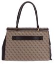 GUESS Sestri Travel Carryall Weekender L Latte Logo / Brown GUESS Sestri Travel Carryall Weekender L Latte Logo / Brown