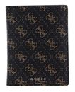 GUESS Passport Case Brown Logo GUESS Passport Case Brown Logo