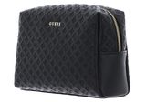 GUESS Large Top Zip Cosmetic Bag Black