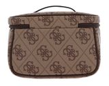 GUESS Toiletry Train Case Latte Logo / Brown GUESS Toiletry Train Case Latte Logo / Brown