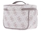 GUESS Toiletry Train Case Dove Logo