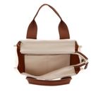 GUESS Canvas II Tote Bag S Natural / Cognac GUESS Canvas II Tote Bag S Natural / Cognac