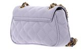 GUESS Giully Mini Convertible Crossbody Flap Lavender
