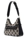 GUESS Loralee Hobo Bag Black Logo GUESS Loralee Hobo Bag Black Logo