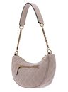 GUESS Giully Top Zip Shoulder Bag Light Beige