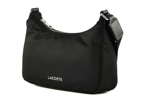 【LACOSTE】IZZIE Shoulder Hobo Bag_NF4537Y (BLACK)〜バッグ Lacoste Women S Izzie eaSy Shoulder Hobo Bag Nf4537y54g 000