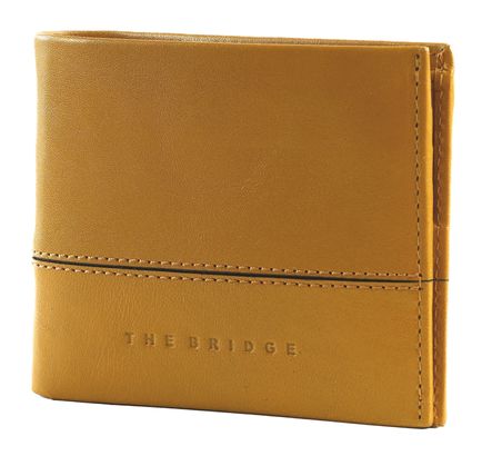 THE BRIDGE Man Wallet Curry / Rutenio Scuro