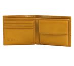 THE BRIDGE Damiano Man Wallet Curry / Rutenio Scuro THE BRIDGE Damiano Man Wallet Curry / Rutenio Scuro