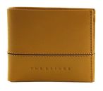 THE BRIDGE Damiano Man Wallet Curry / Rutenio Scuro THE BRIDGE Damiano Man Wallet Curry / Rutenio Scuro