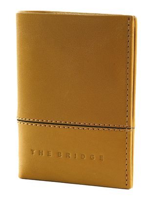 THE BRIDGE Credit Card Case Curry / Rutenio Scuro