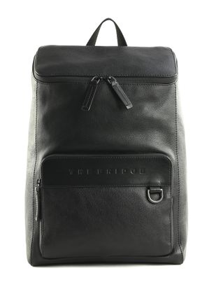 THE BRIDGE Damiano Backpack Nero / Rutenio Scuro