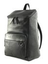 THE BRIDGE Damiano Backpack Nero / Rutenio Scuro THE BRIDGE Damiano Backpack Nero / Rutenio Scuro