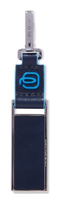 PIQUADRO Blue Square Customizable Key ring Blue