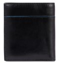 PIQUADRO Blue Square Revamp Vertical Men´s Wallet with Coin Pocket RFID Black PIQUADRO Blue Square Revamp Vertical Men´s Wallet with Coin Pocket RFID Black