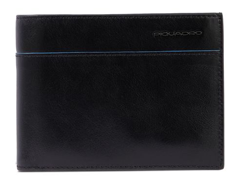 PIQUADRO Blue Square Revamp Men's Wallet RFID Black